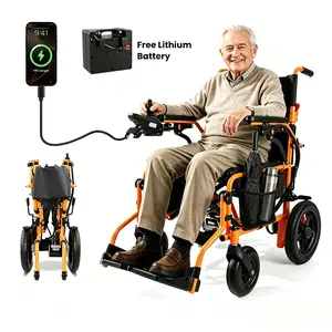 【Zygenair】 Electric Wheelchair for Adults with USB Charging Port, Foldable Motorized Wheelchair, Lightweight Wheelchair with Lithium Battery, Large Front Wheels, 330 lbs Capacity