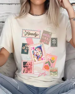 Stamps shirt Dolly Parton Shirt on Comfort Colors Queen of Hearts