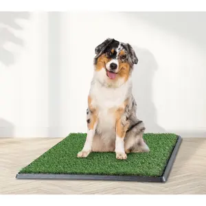 Petmaker Reusab le Artificial G rass Puppy Pee Pad 20x25