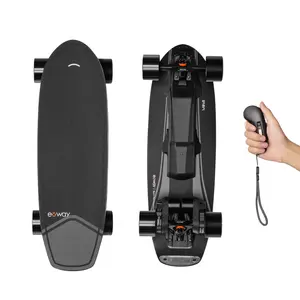 Exway Wave 99Wh Electric Skateboards with Remote, Top Speed of 23 Mph, Quick-Swap Battery, 440 LBS Max Load, IP55 Waterproof, Mini Cruiser for Adults & Teens