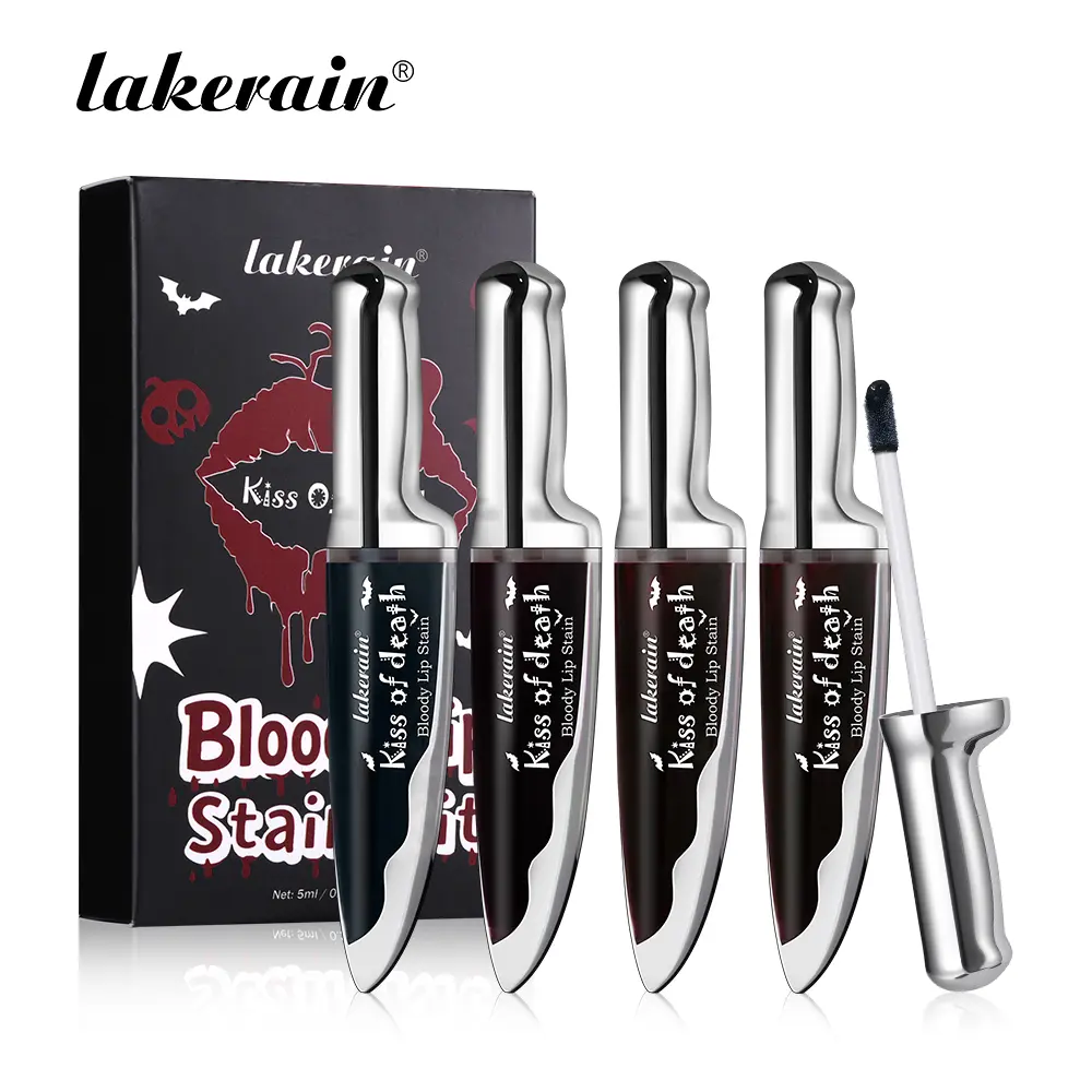 4-Pack Creative Color-Changing Matte Liquid Lip Gloss Set Lip Kit – Highly Pigmented, Intensely Pigmented, Waterproof & Smudge-Proof Lip Stain, Long-Lasting Wear for Mysterious & Alluring Makeup, Perfect for Parties & All Skin Tones, Lip Products Makeup
