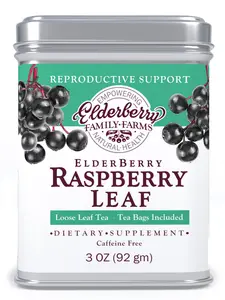 Elderberry Raspberry Leaf Tea Tin
