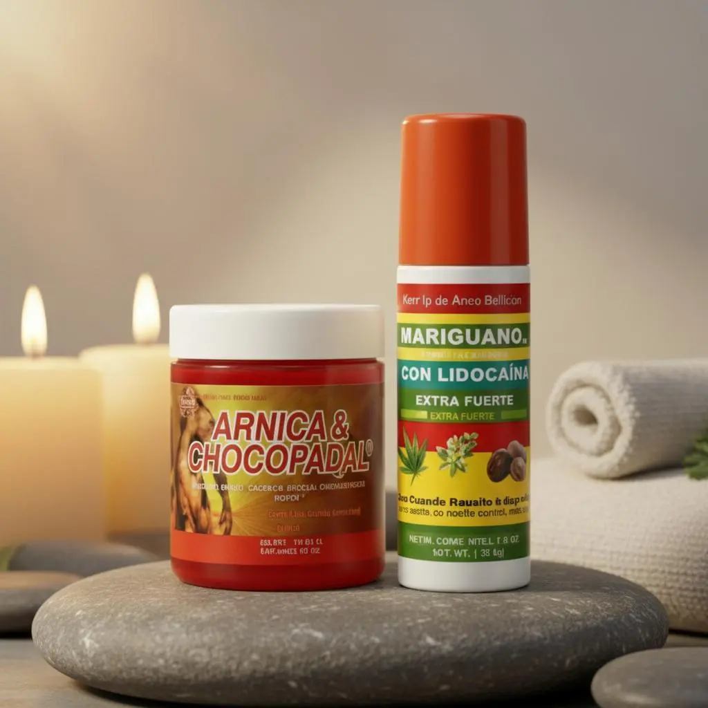 Pain Relief Combo: Mariguanol Herbal Muscle Roll-On + Arnica & Axococpaque Gel 125g