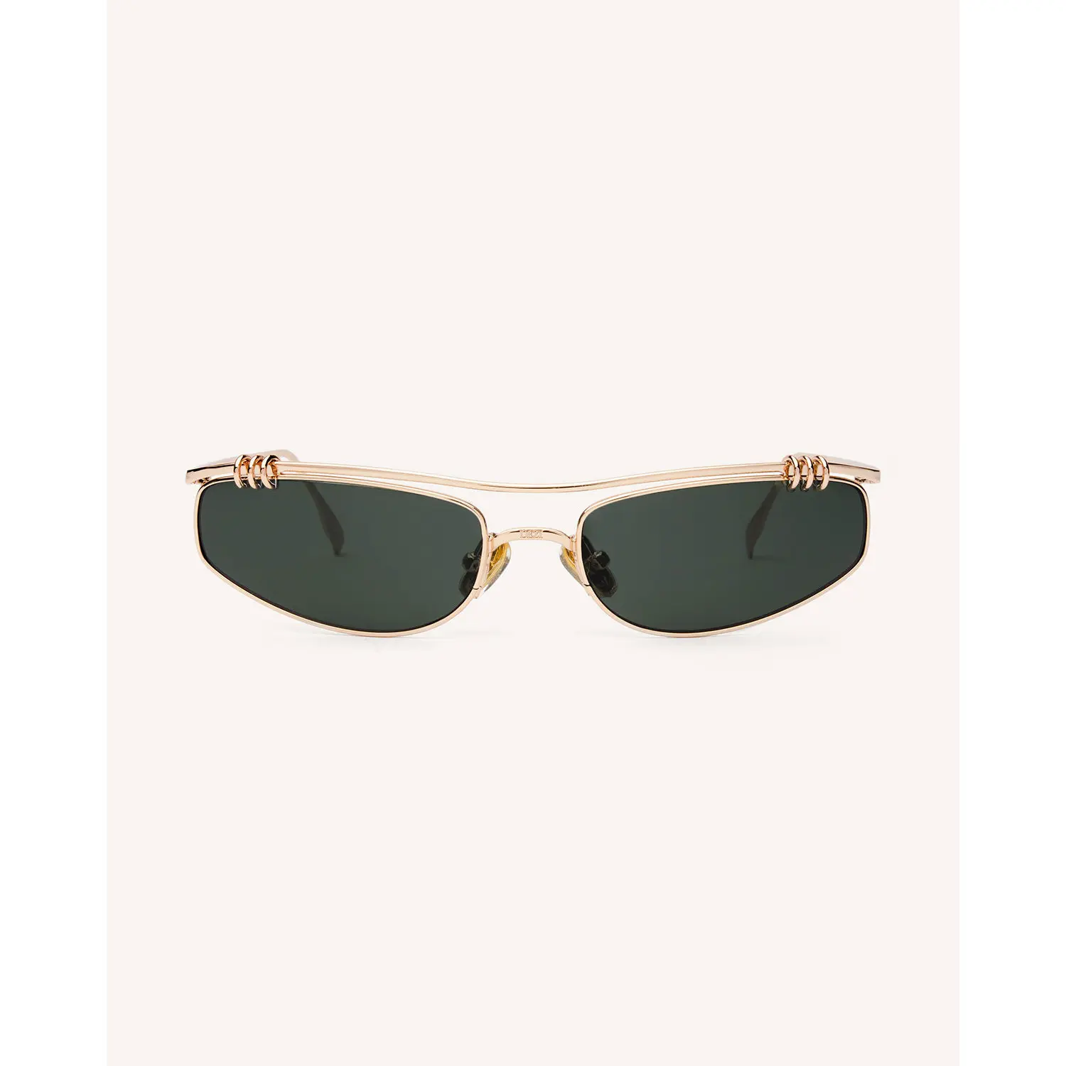 DEZI LINKED UP Rectangular Metal Sunglasses - Fashionable Frames, Street Style, Trendy Fashion Shades, Fashionable Frames Sunglasses, Street Style Sunglasses