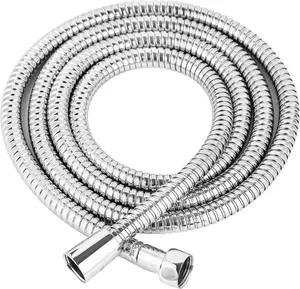 Shower Hose Extra Long 79 Inch Shower Head Hose Replacement Stainless Steel Shower Head Extension Hose Flexible Durable Shower Pipe with Brass Insert Nut Flexible Stainless Steel Shower Hose High Pressure Massage Shower Head with Filter