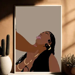 Black Love Art, Black Art Print, Black Love Wall Art, African Art, Black Couple Art, African Wall Art, Couple Art, Black Couples Wall Art, Room Decor, Unframed