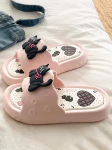 Summer Bestseller Student Soft Cute Girl Style Sandals, Eva Sole Comfortable Casual Shoes, Fashion Versatile Beach Flip Flops