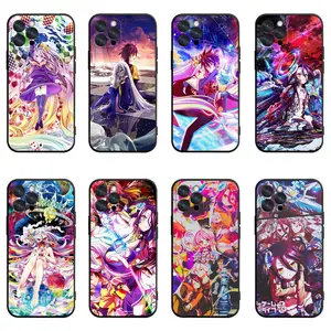 Fits All Models! No Game No Life Anime Phone Case For iPhone 11-17 & Samsung S23-S26 Ultra