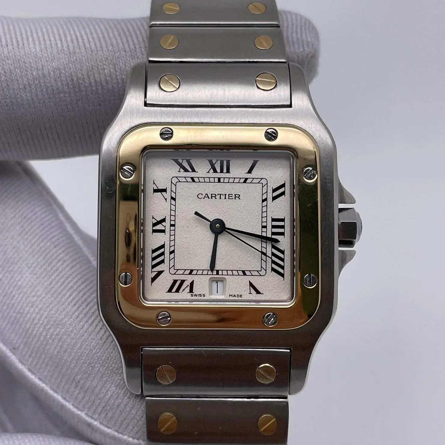 Cartier Santos de Cartier 29mm Reference： W20011C4/9124