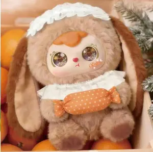 [Buy 3 get 1]Sweet Cloud Hug 600% Bunny Plush Dolls Soft Furry COllectibles