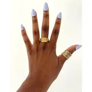 Eye of Horus Brass Ring