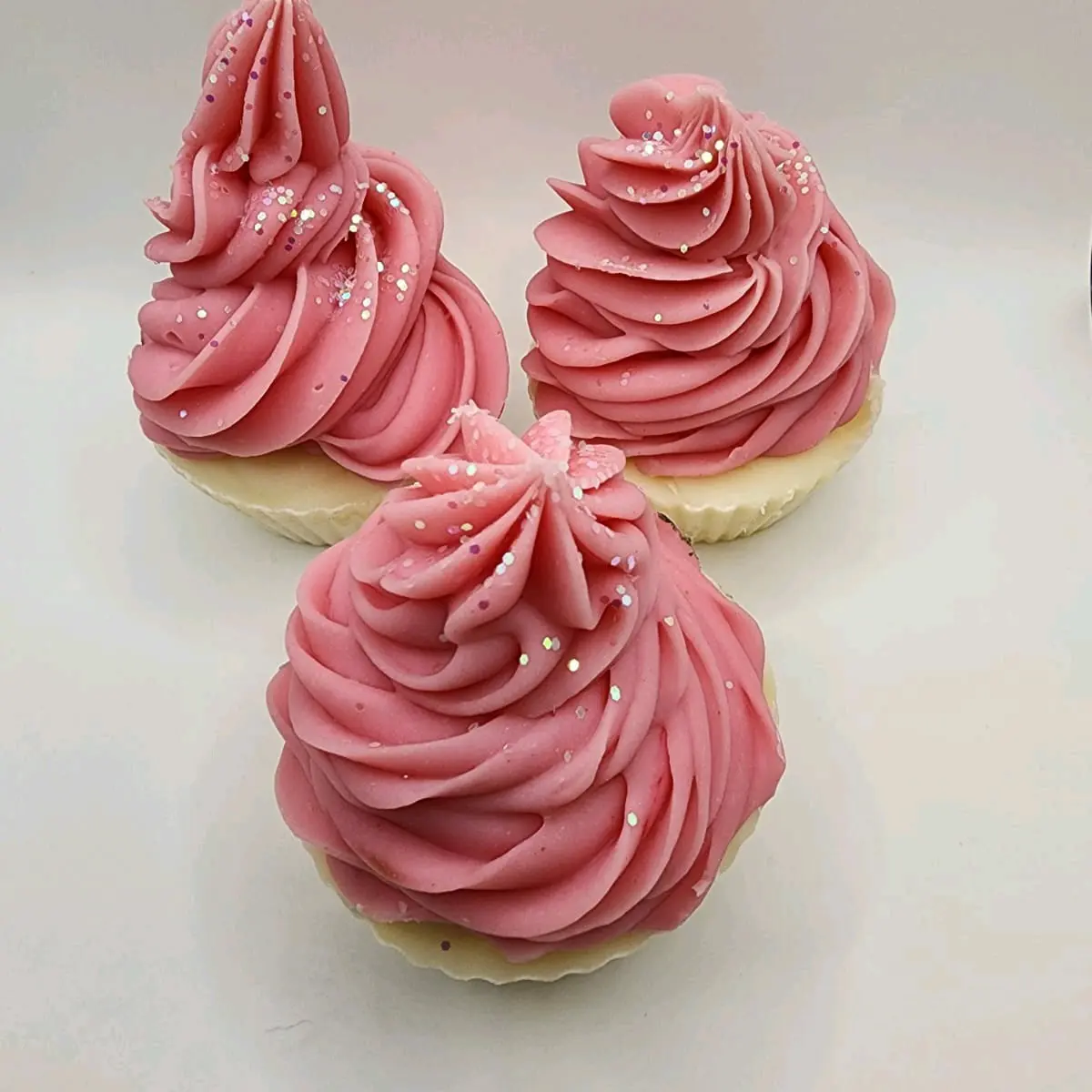 Kids' Gentle Sensitive Coconut Oil & Olive Oil Cupcake Soap Pack - Nashcare Beauty Lab 12+ Months Bath Cleanser, Exfoliating Moisturizing Body Wash for Bath & Body Care