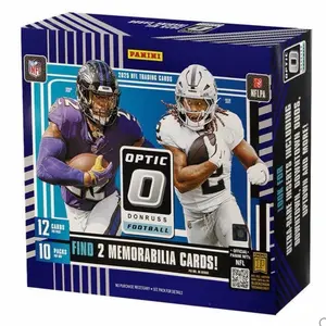 2025 Optic Preferred Hobby Box (2 Autos or Mem) - NFL Panini Collectible Football Sports Trading Cards