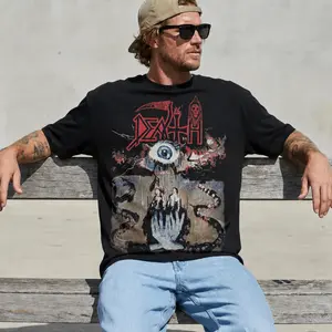 [SALE UP TO 30%] Death Band Symbolic Album ROCK Adult Shirt Black Short Sleeve Tee GE198, Unisex Shirt Made Using 100% US Cotton, Design & Printed In The USA