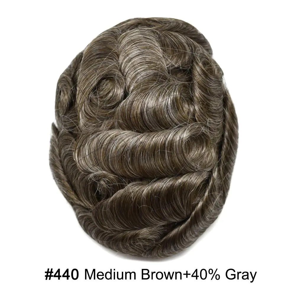 #440 Medium Brown+ 40% Gray