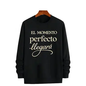 The Perfect Moment Is Coming Long Sleeve Sweatshirt – Trust the Wait and Believe in the Future