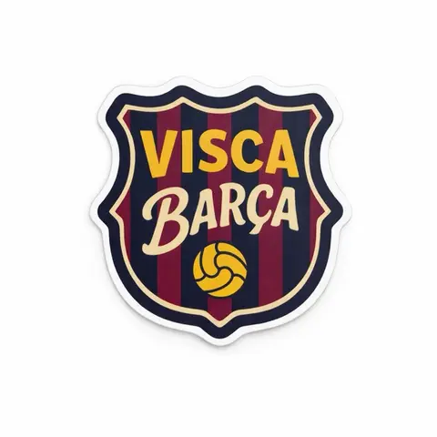 FREE FCB STICKER
