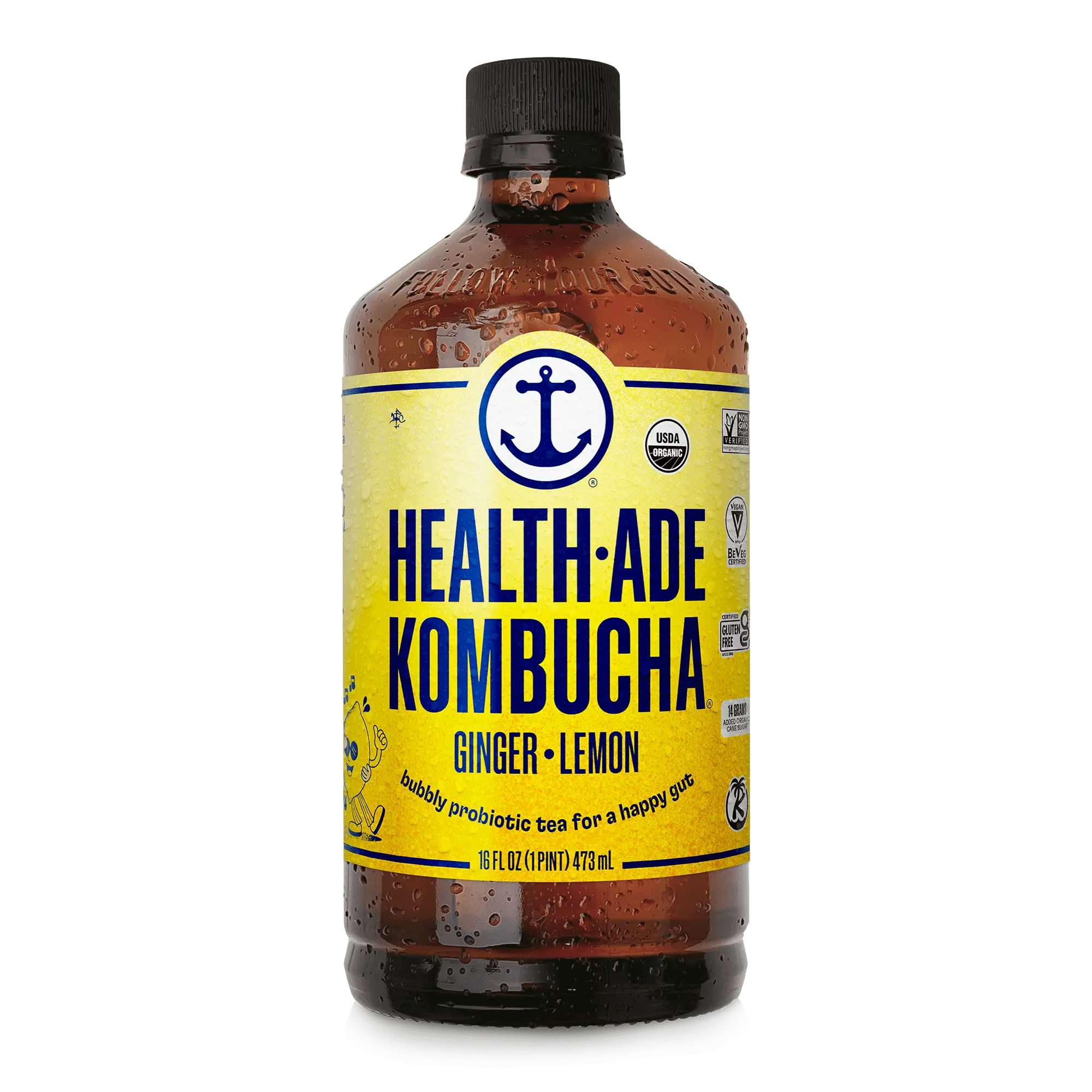 Ginger-Lemon Kombucha Ginger-Lemon Kombucha