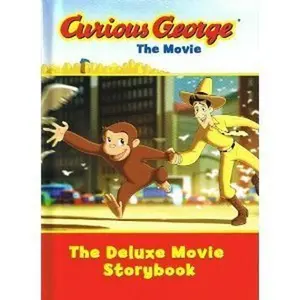 USED Book - Curious George the Movie: The Deluxe Movie Storybook by H.A. Rey (Hardcover) - english