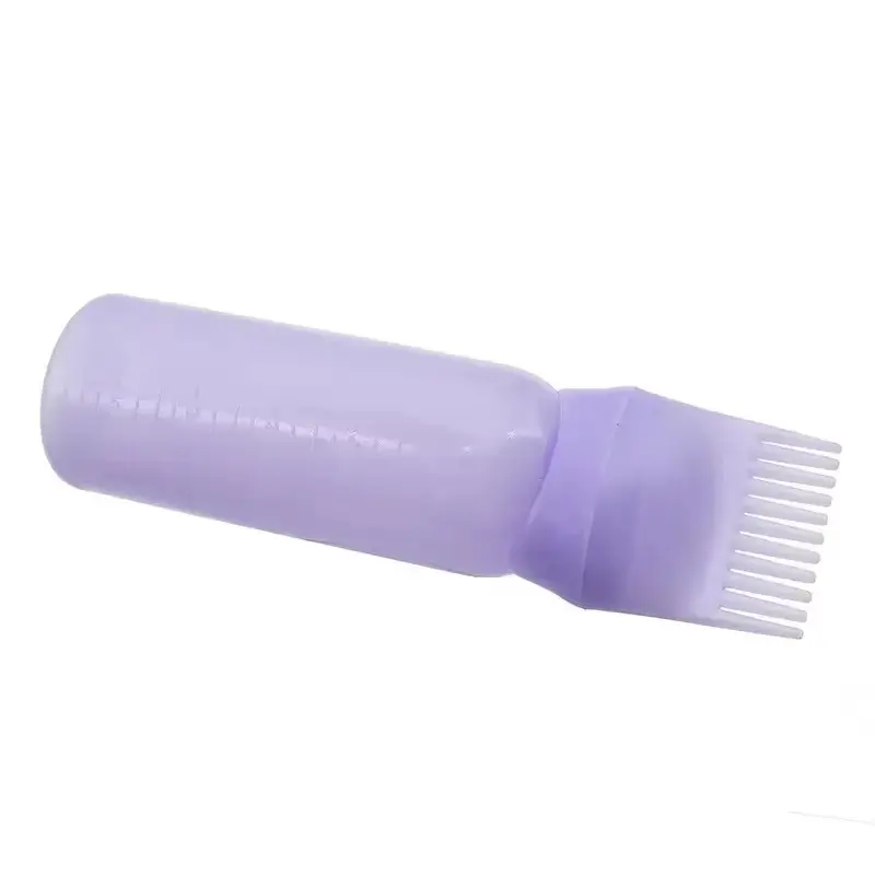 3 Color Oil Applicator Bottle For Hair Professional Hairdressing Dyeing Comb Bottles Barbershop Hairdresser Coloring Supplies Hair Dye Brush Hair Tool Hair Salon Tools