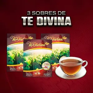 TE DIVINA ORIGINAL 3 BAG Organic Tea - Caffeine Free, Herbal Beverage Natural