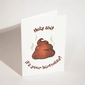 Holy Poop it's Your Birthday! | Annoying singing greeting card | Singing Prank Birthday Card | Farting Card | Funny Farts