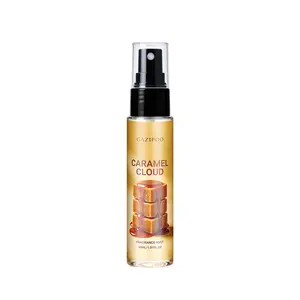 Gazipoo Caramel Cloud Fragrance Spray, Relaxing Sweet Scent, Safe Natural Formula, Coconut Citrus Top Notes, Family Friendly Perfume, Aroma