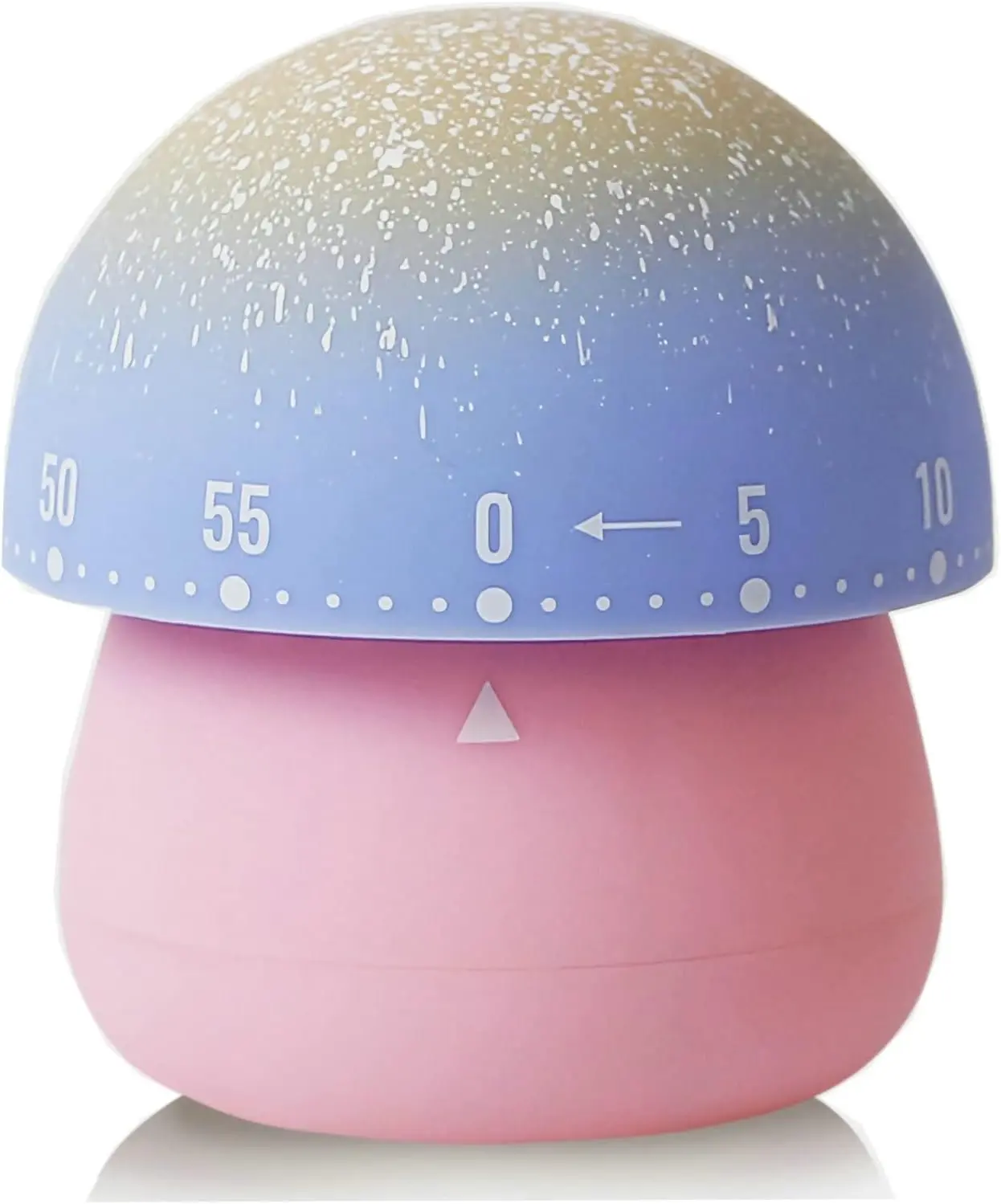 Mechanical Kitchen Timer, Cute Mushroom Timer for , Wind Up 60 Minutes Manual Countdown Timer for Classroom, , Study and Cooking ( Base)