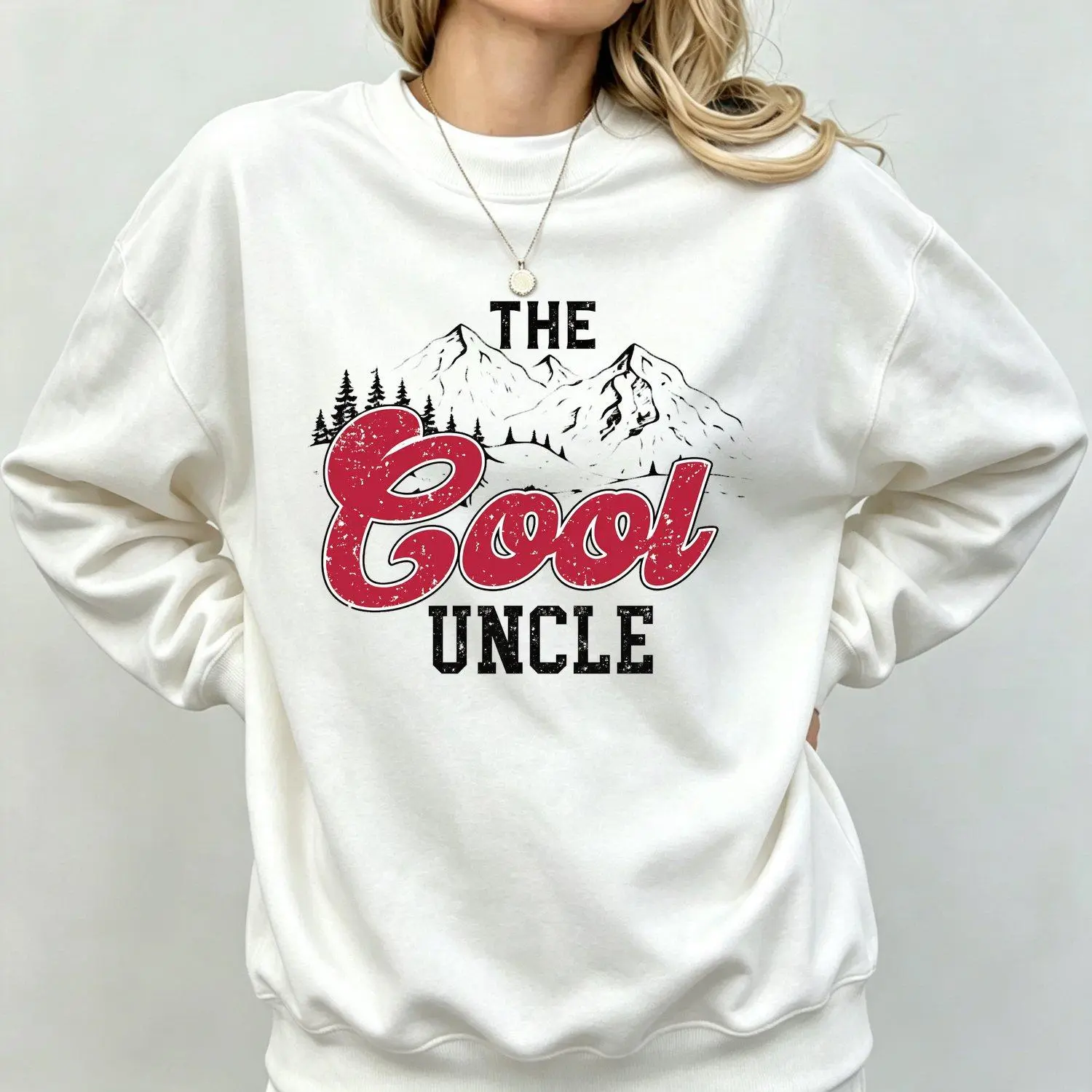 Men's Sweatshirts with Cool Uncle Inspired Graphic Design Comfortable Stylish Pullover Hoodie for Casual Wear Trending Urban Streetwear Fashion