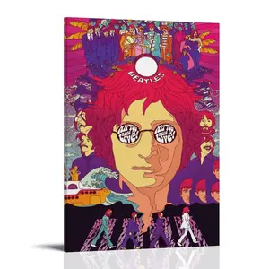 Beatles (3)poster Posters Music Album Cover Posters Canvas Wall Art High-Resolution Vintage Band & Artist Prints for Room