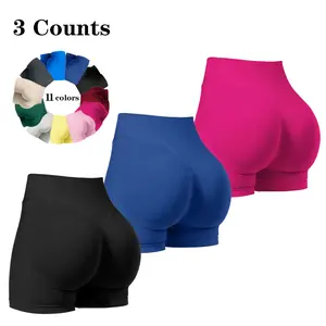 WSA 2026 Latest Summer Sports Shorts Impact Shorts High Waistband Butt Lifting yoga pants yoga wear waist tummy
