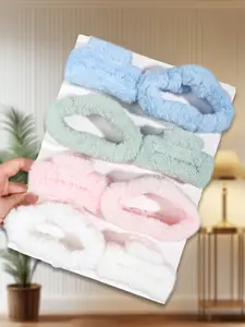 8-piece set autumn and winter plush hair claw multi-version combination hair claw gentle girl daily versatile strong grip clip non-slip hair grip clip new claw clip plush new hairpin fashionable, suitable for women Christmas gift Fuzzy hair clip