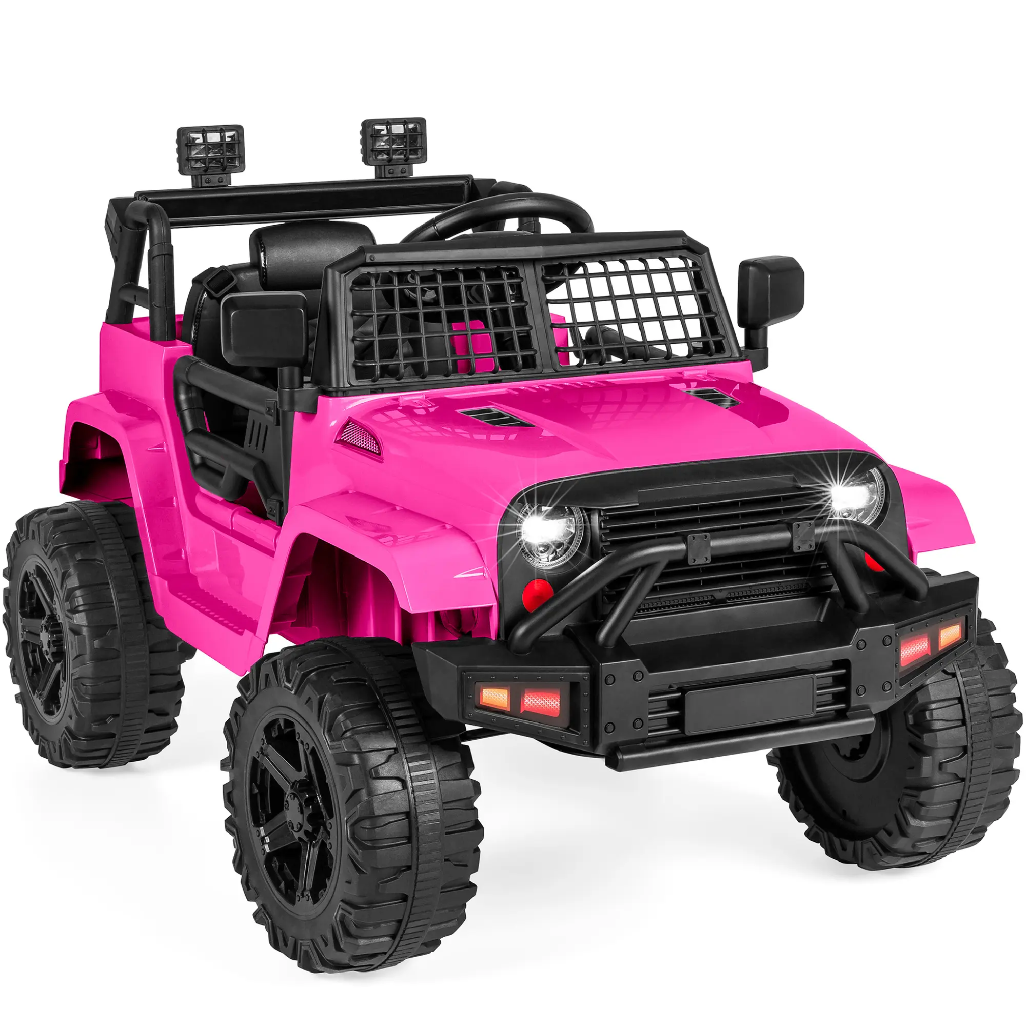 Best Choice Products 12V Kids Ride On Truck Car w/ Parent Remote Control, Spring Suspension, LED Lights