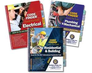 Building, Electrical, & Plumbing Code Finder Combo