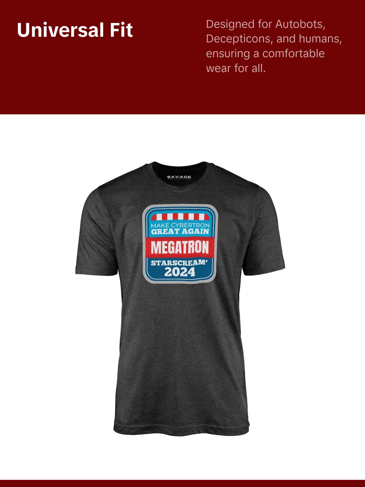 Make Cybertron Great Again - Megatron/Starscream 2024 - Unisex T-Shirt