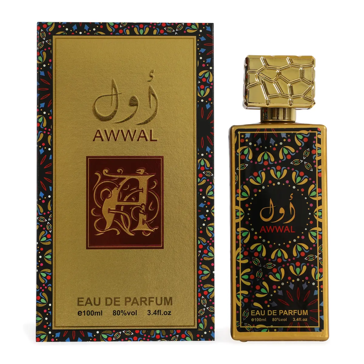 Awwal Eau de Parfum Spray Perfume For Women 100ml/3.4fl.oz. Fragrance Scent Awwal Eau de Parfum Spray Perfume For Women 100ml/3.4fl.oz. Fragrance Scent