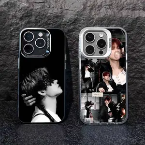 Singer Y-Yeonjun Phone Case For IPhone 17 16 15 14 13 12 11 Pro Max Plus Color Shockproof Back Silver Cover