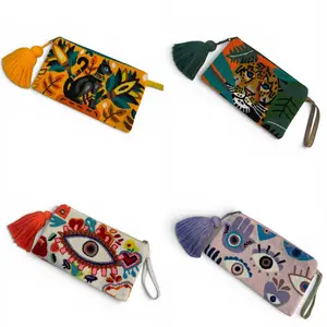 Handmade Evil Eye Clutch Bag Protective Symbol & Unique Artisan Design
