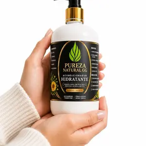 Acondicionador Hidratante Pureza Natural GG | Fórmula con Aloe Vera, Caléndula y Linaza