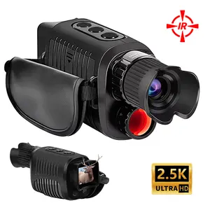 2.5K Ultra HD Night Vision Monocular,2000mAh Battery,night Vision Monocular,Support Taking Photos and Recording Videos,7-level Infrared with 10X Zoom for Outdoor Wildlife Observation & Camping Adventure Enthusiasts,Men's Gifts