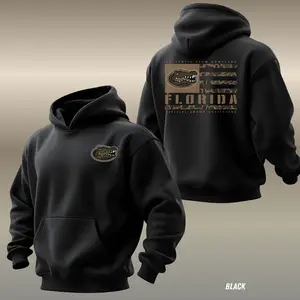 Vintage The Ultimate Florida Outdoor Hoodie, Authentic Team Homeland, Heavy Duty Style, Florida Tested, for Hunting, Comfort & Humor, Trendy Fashion Streetwear