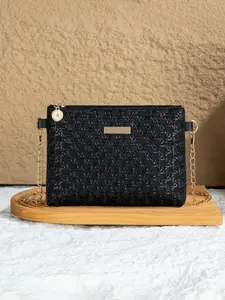 Elegant Chain Bag with Embossed Design, Versatile Handbag for Office, Commute, and Daily Use, Perfect for Evening Events