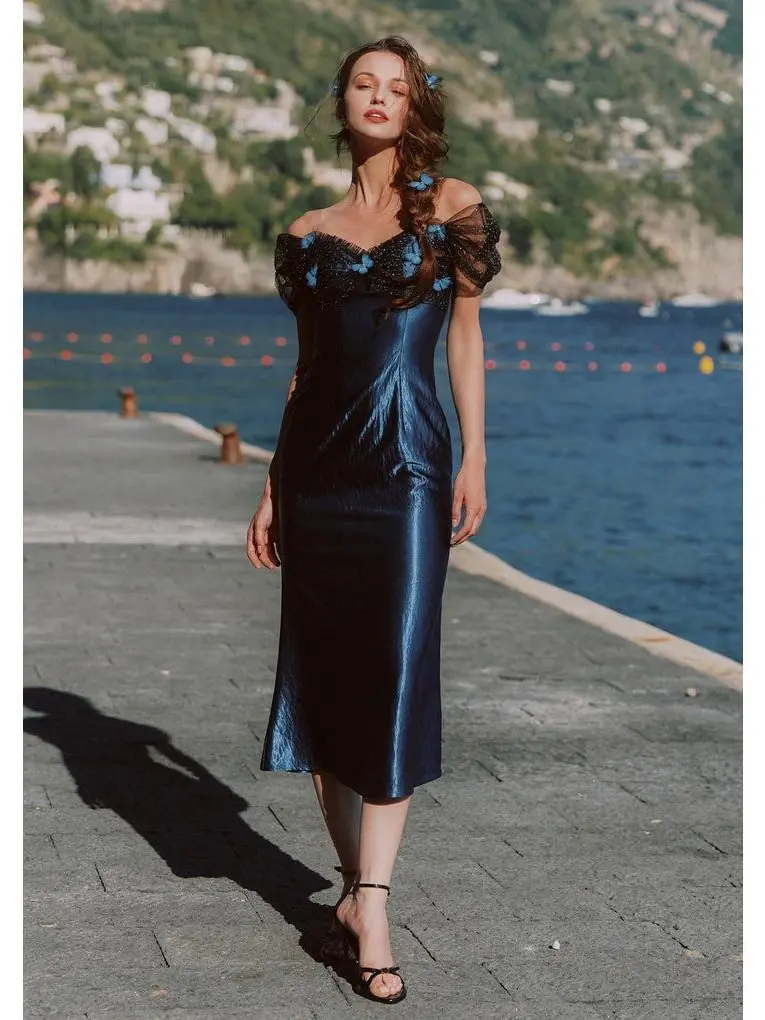 Midnight Sapphire Dress