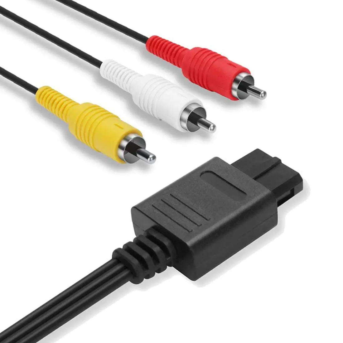Flexible 2.5m Audio-Video AV Cable Accessory for Nintendo 64 (N64), GameCube (GC), Super Nintendo (SNES) - 8.2ft Video Cable, Accessories, 2.5 Meters