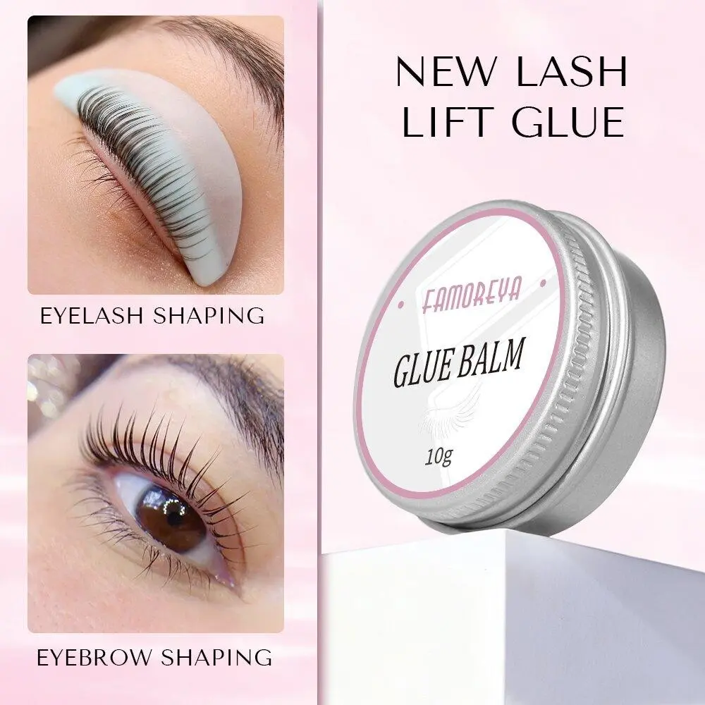 lash lift glue balm, Strong Adhesion, Fruit Scent, Eyelash and Eyebrow Setting Gel. It provides powerful and long-lasting setting, dries quickly and is waterproof. Eyebrow Straightening Gel, Eyebrow Gel Makeup, Eyebrow Products