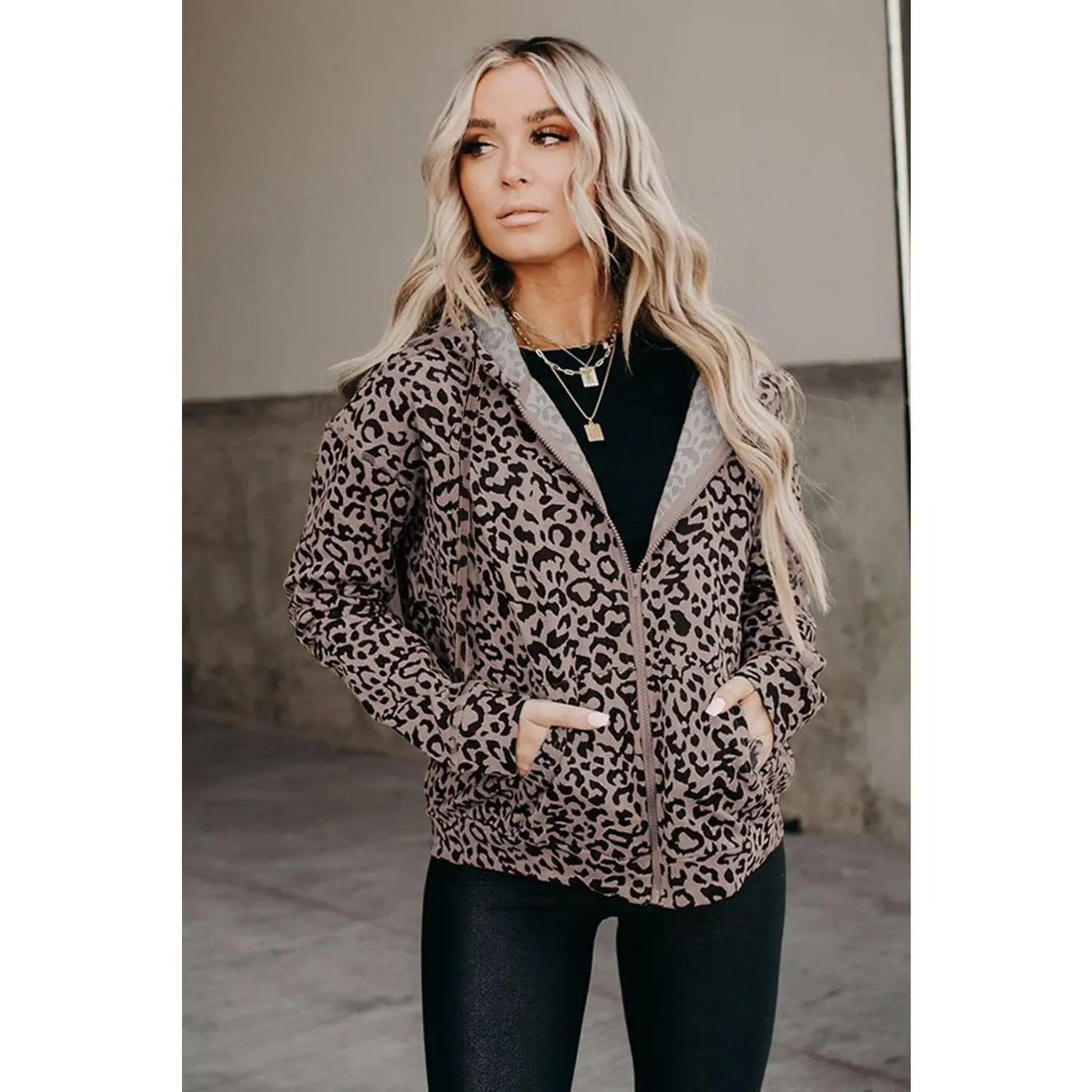 scuffers leopard hoodie - TikTok Shop