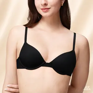Lift Up Underwire  Bras for Women Small Breasted Padded T-Shirt Bras with Support 32AA-38A