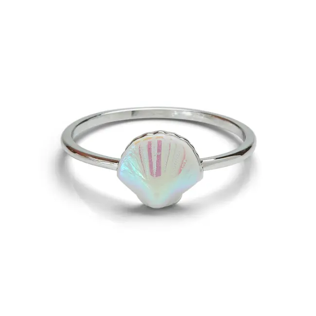Iridescent Shell Ring