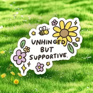 Cute Flower Pattern Car Sticker, Universal Car Sticker, Self-adhesive Sticker, Decorative Decal for Car, Laptop, Refrigerator & Luggage, Car Decorative Accessories