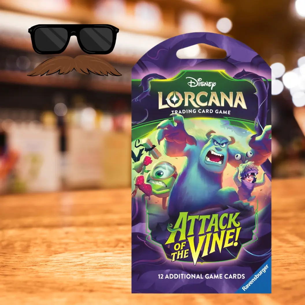 Disney Lorcana: Attack of the Vine! Sleeved Booster Pack